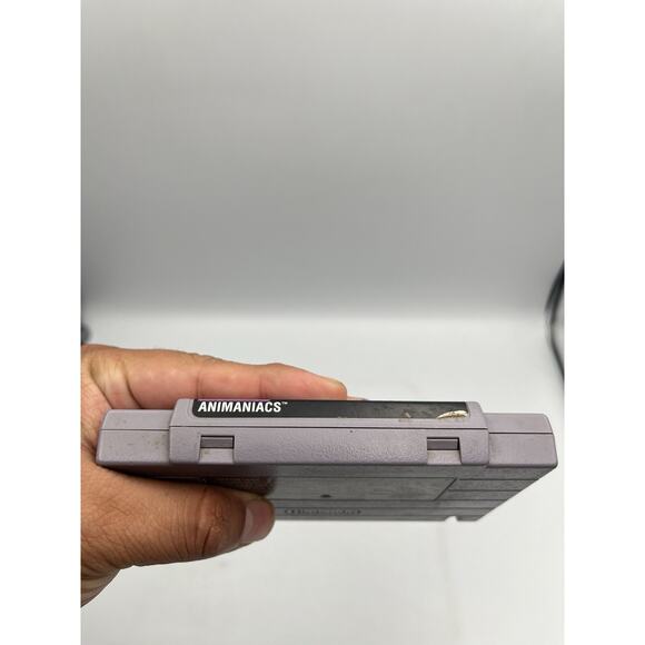 Animaniacs Super Nintendo SNES Authentic Cartridge Only Tested And Working - Picture 3 of 7